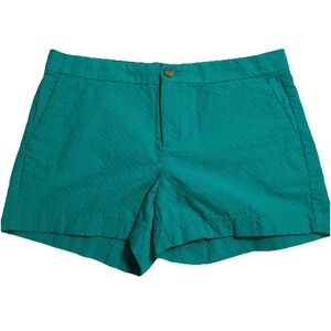 Banana‎ Republic Women's Hampton Fit Shorts Size 8 Summer 2016 Deep PCCK Blue